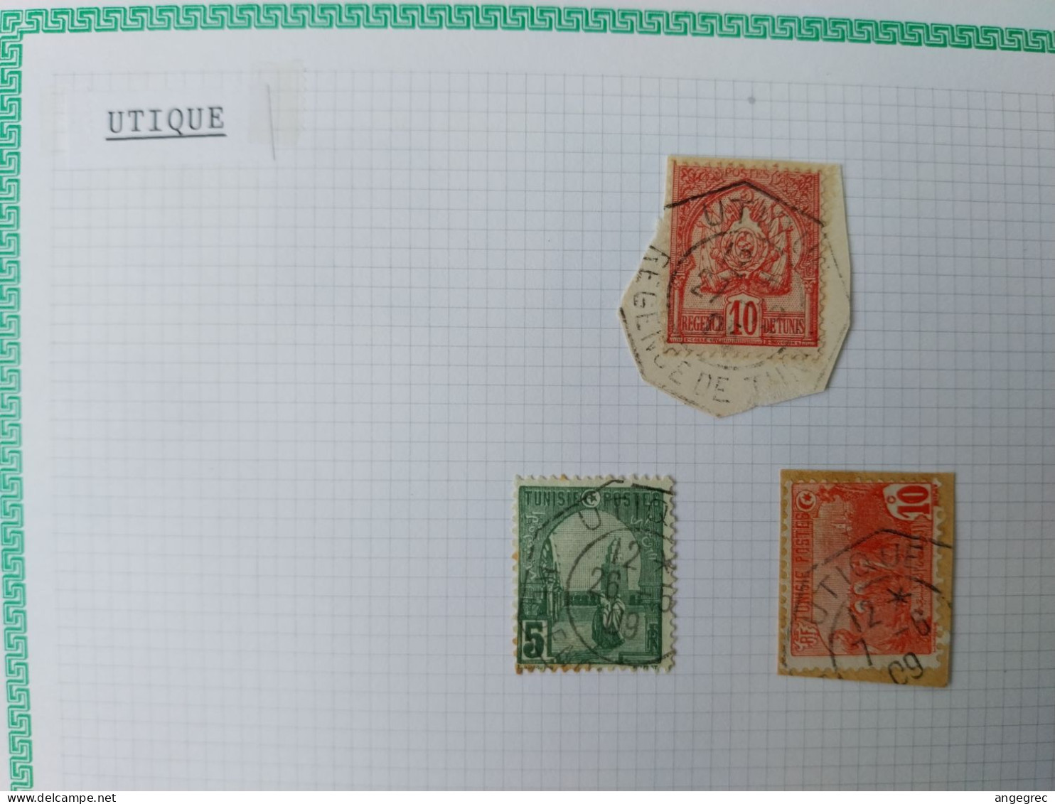 Tunisie Lot Oblitération  Choisies  de  Utique    Voir Scan - Used Stamps