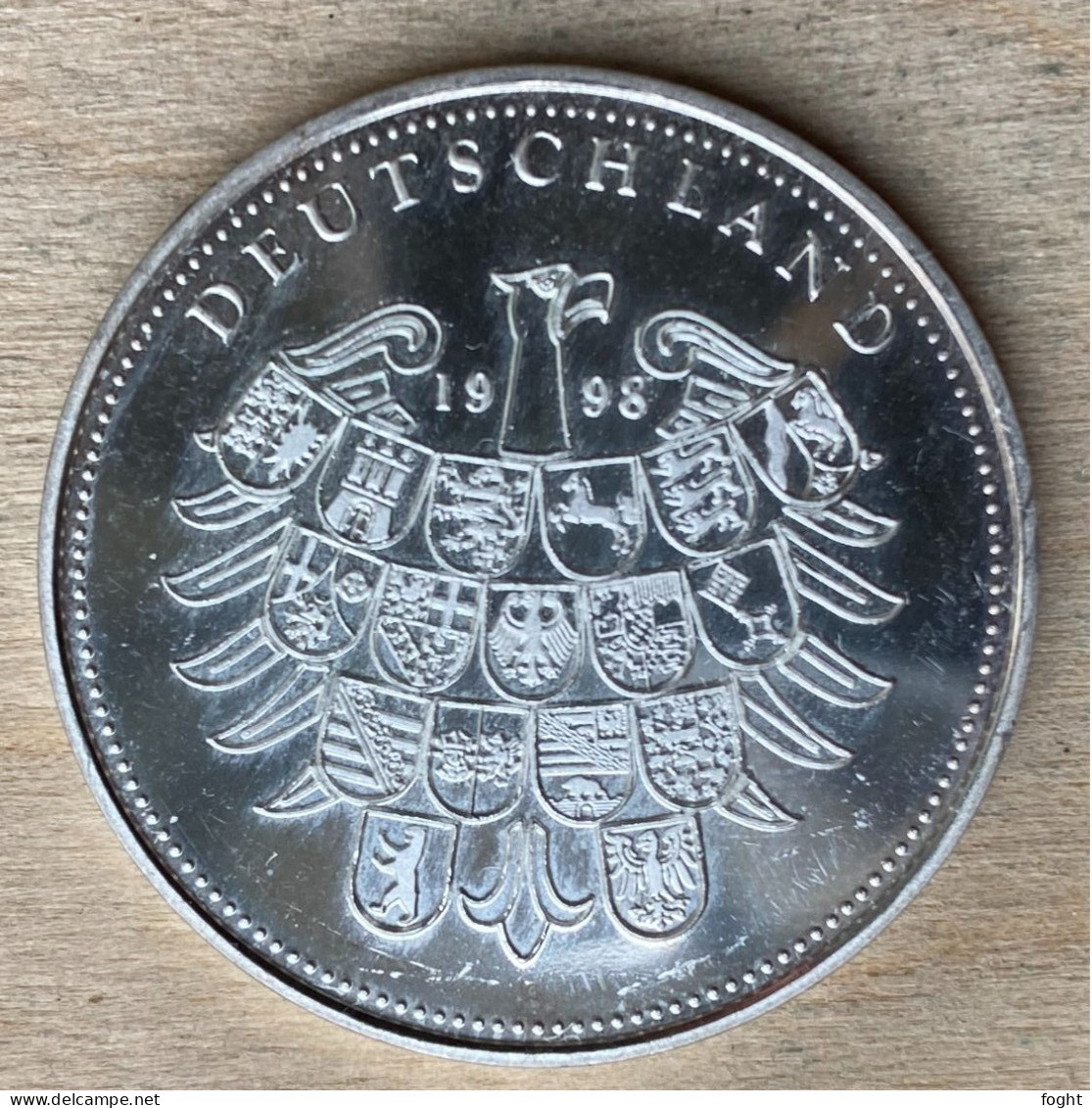 1998 Germany /BRD Medaille  50 Jahre Deutsche Währung .500 Silber,PP,7225 - Firma's