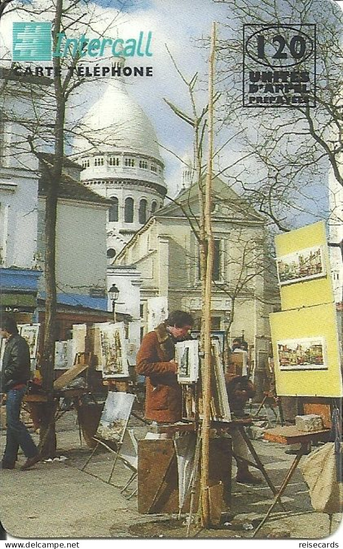 France: Prepaid Intercall - Paris, Montmartre - Autres & Non Classés