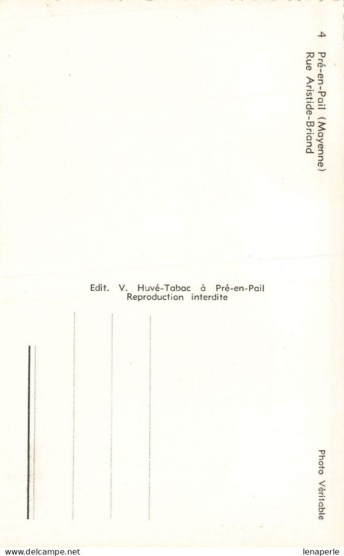 D6429 Pré En Pail Rue Aristide Briand - Pre En Pail