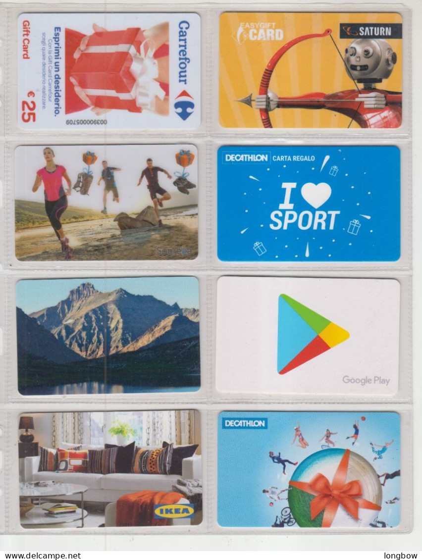 Gift Card Italy - 40 Cards (lot.n.95) - Tarjetas De Regalo