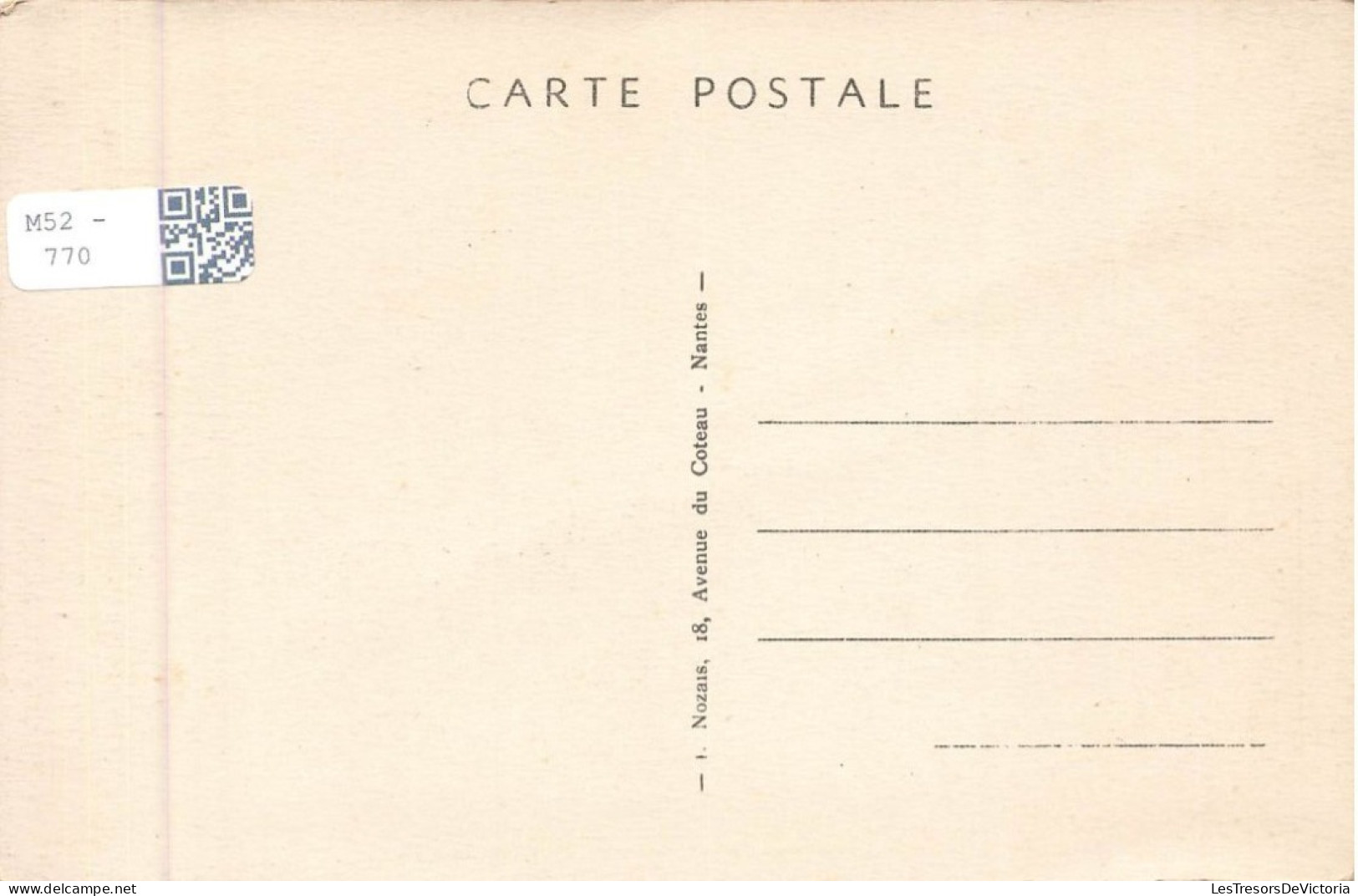 FRANCE - Noirmoutier - La Pointe Du Cob - Animé - Carte Postale Ancienne - Noirmoutier