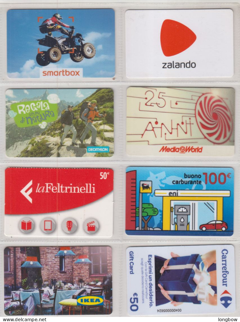 Gift Card Italy - 40 Cards (lot.n.94) - Tarjetas De Regalo