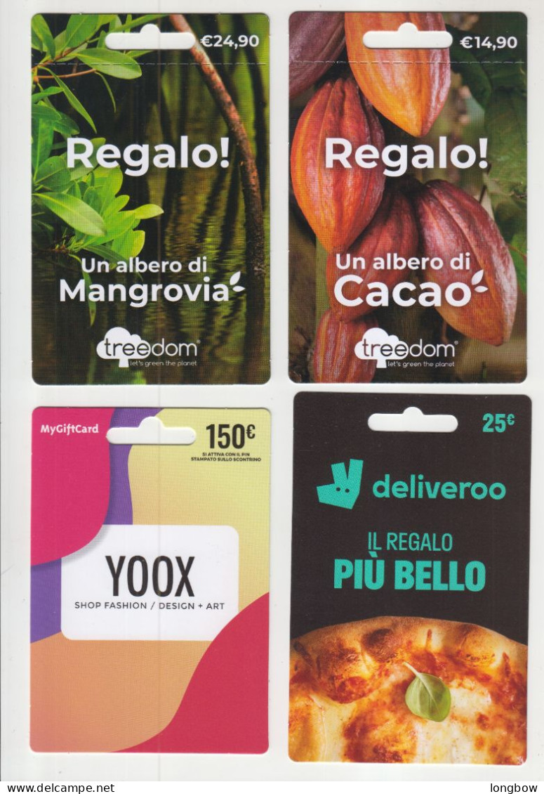 Gift Card Italy - 40 Cards (lot.n.93) - Tarjetas De Regalo