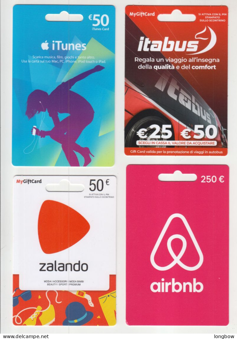 Gift Card Italy - 40 Cards (lot.n.93) - Tarjetas De Regalo