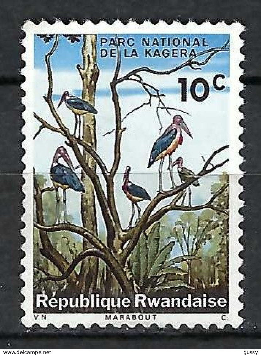 RWANDA Ca.1960: Neuf(*) "OISEAUX" - Ooievaars