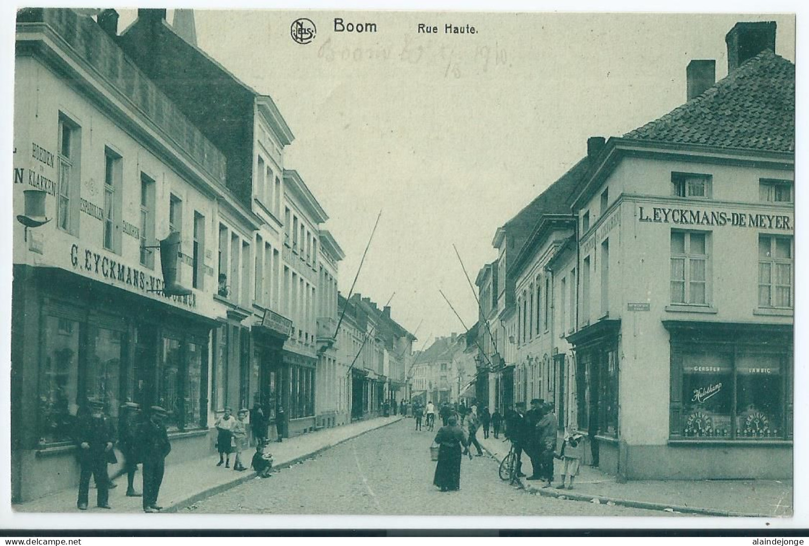 Boom - Rue Haute - 1910 - Boom