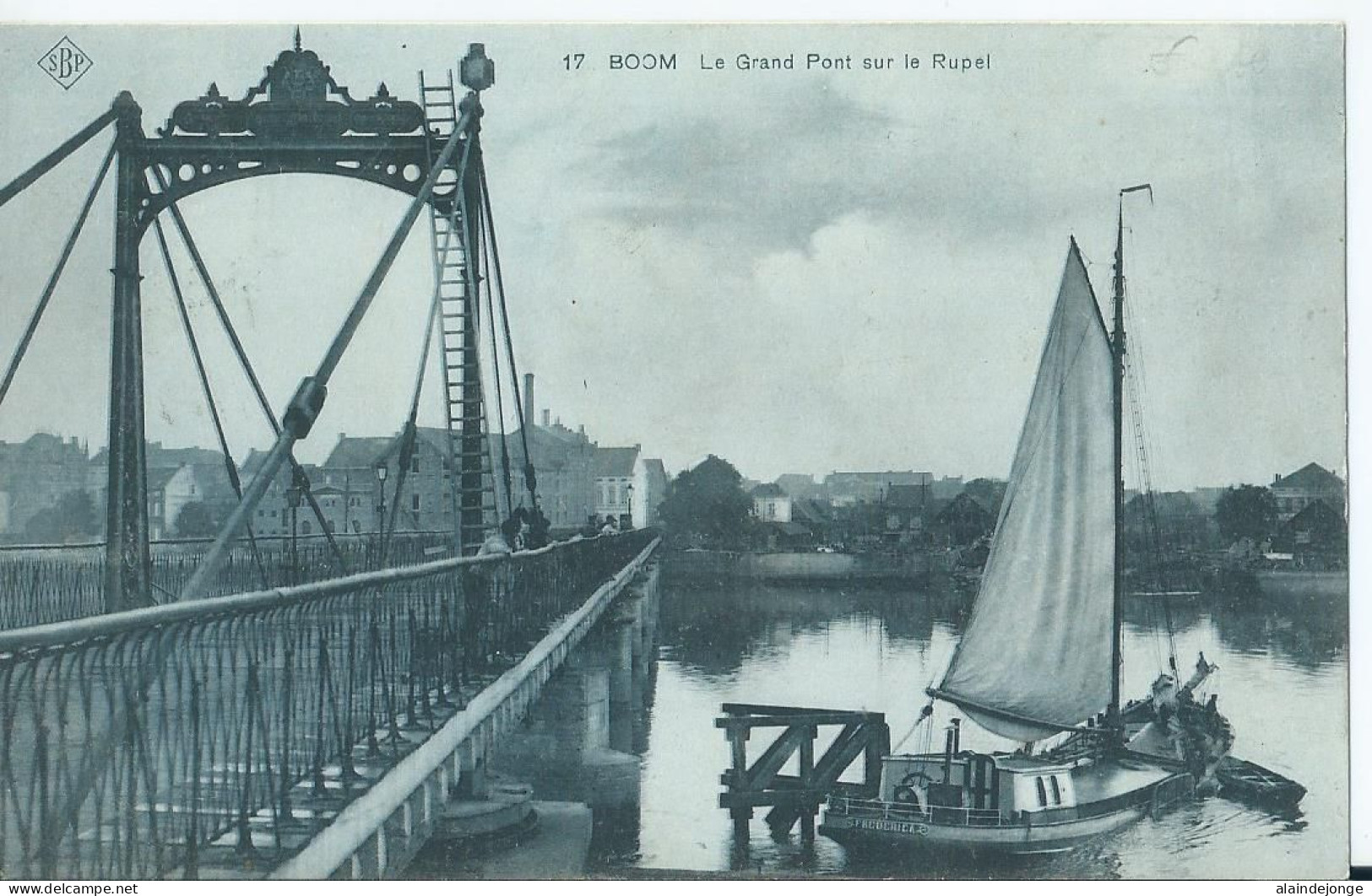 Boom - Le Grand Pont Sur Le Rupel - 1909 - Boom