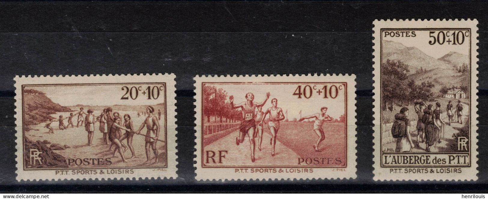 FRANCE  Timbres Neufs ** De 1937  ( Ref 973 B)  Sports Et Loisirs - Nuevos