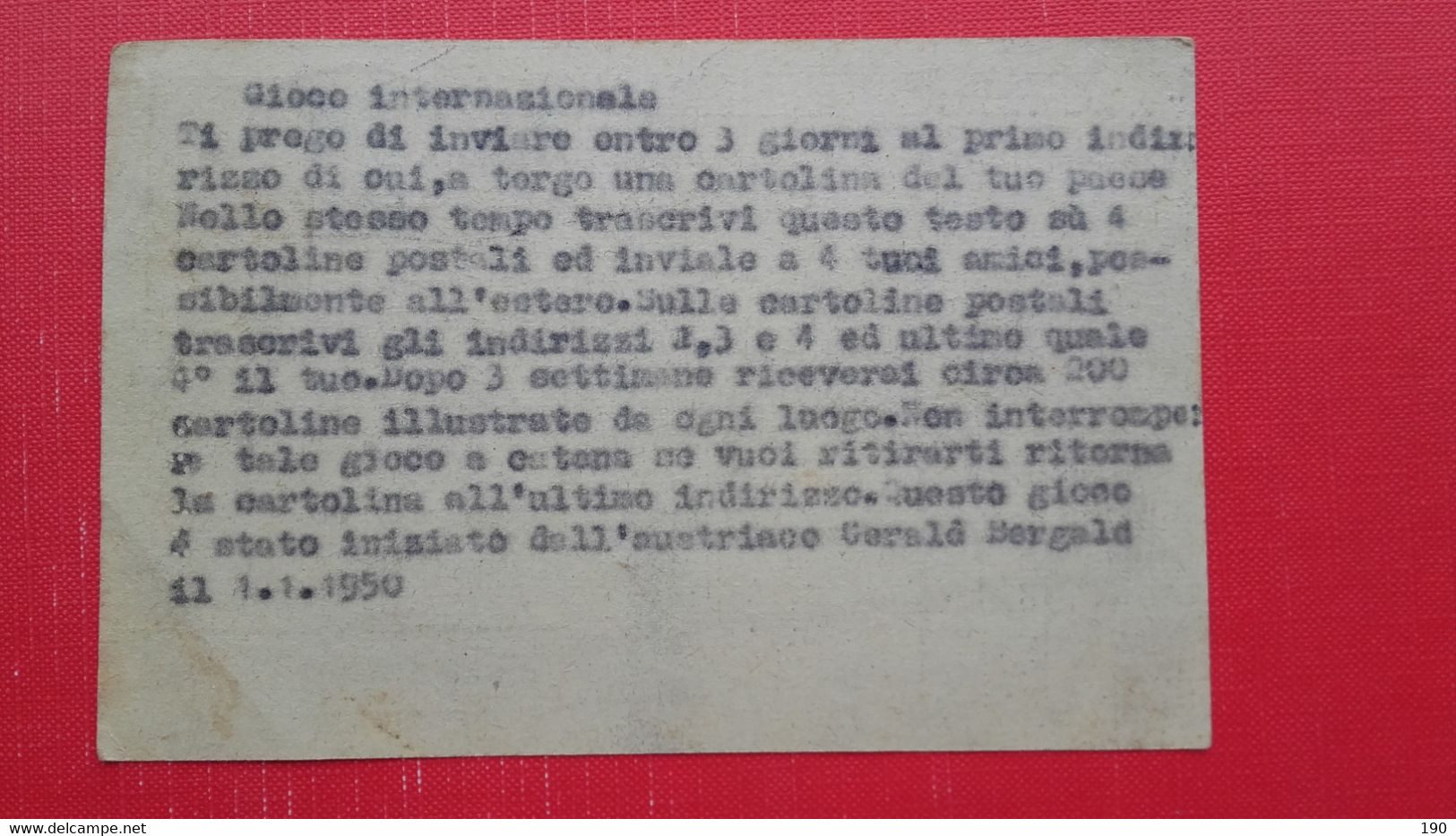 Dopisnica 10 DIN FNR JUGOSLAVIJA(Josip Broz-Tito).Pretisk STT-VUJNA.Piran-Komenda - Marcophilie