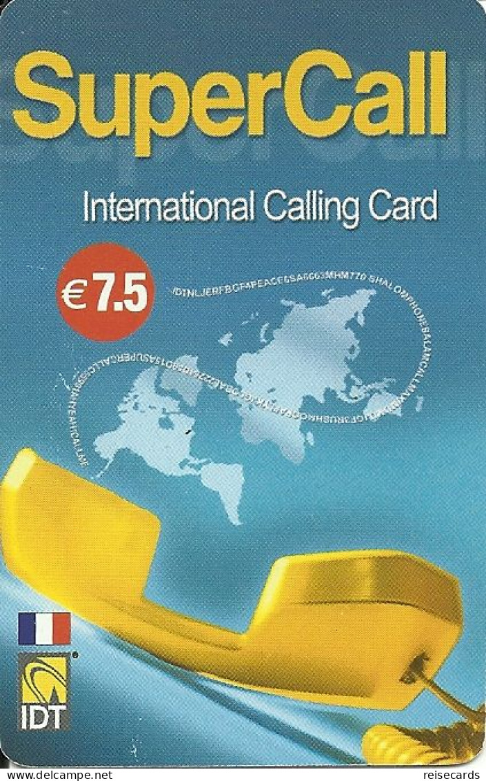 France: Prepaid IDT SuperCall 05.06 - Otros & Sin Clasificación