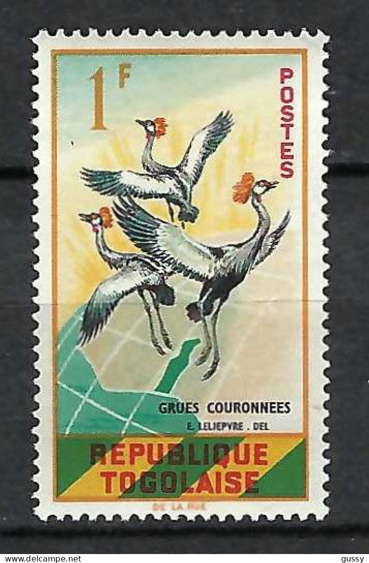 TOGO Ca.1970: Neuf** "OISEAUX" - Cicogne & Ciconiformi