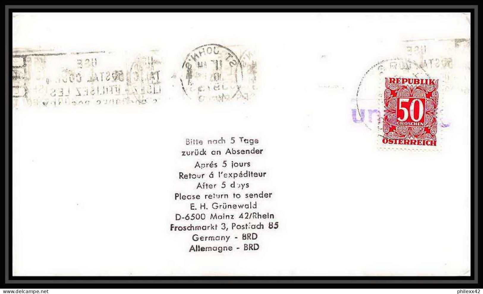 7636/ Espace (space) Lettre (cover) Signé (signed Autograph) 17/7/1975 Fdc APOLLO Soyuz (soyouz Sojus) Project Canada - América Del Norte