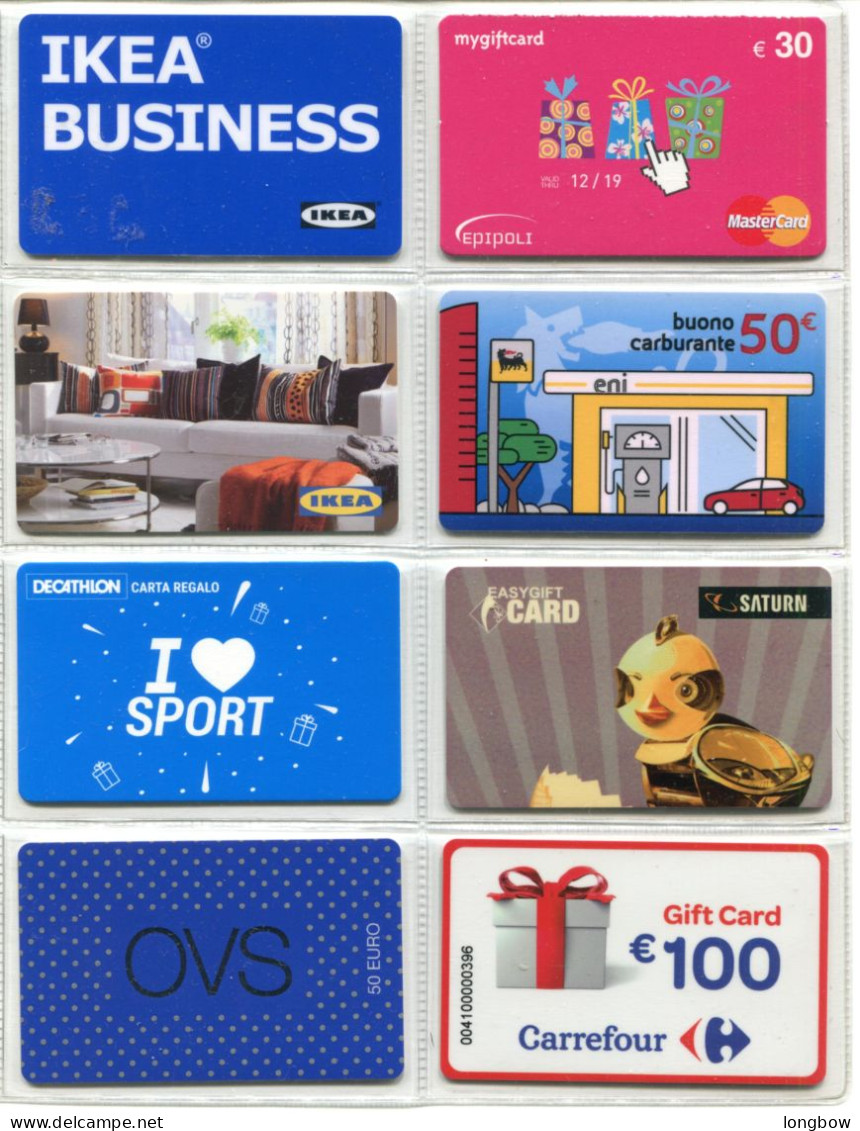 Gift Card Italy - 40 Cards (lot.n.40) - Tarjetas De Regalo