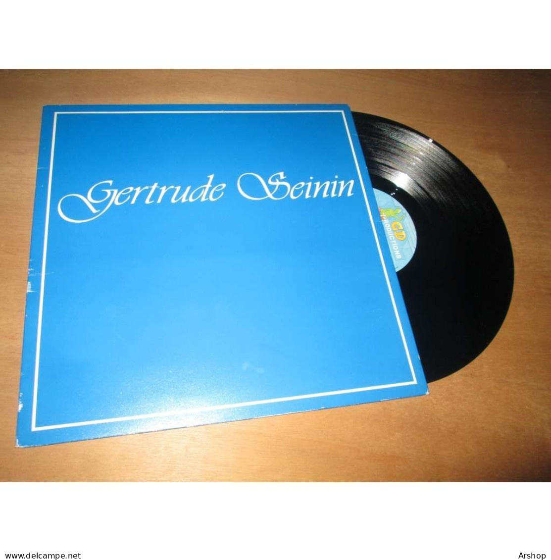 GERTRUDE SEININ Album Eponyme MARTINIQUE / MUSIQUE ANTILLAISE - GD Productions GD 032 Lp 1985 - World Music