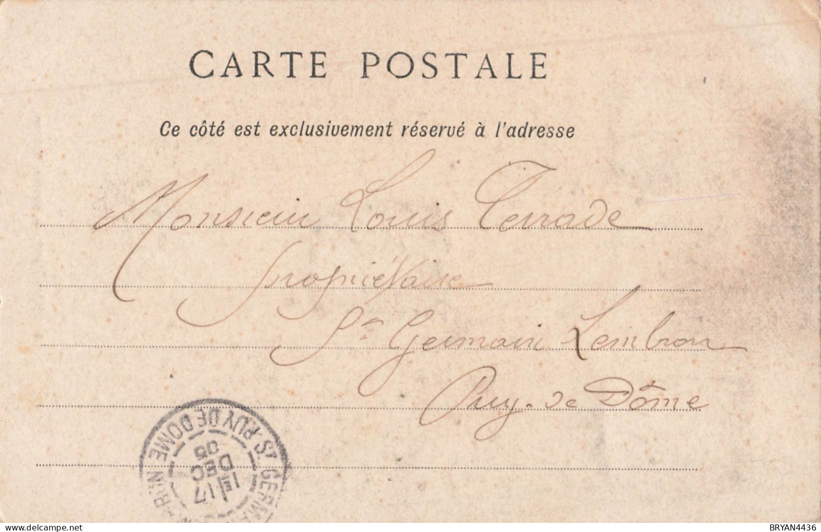 SENEGAL - CARTE POSTALE De DAKAR Vers FRANCE 1905 - BEL AFFRANCHISSEMENT - Cartas & Documentos