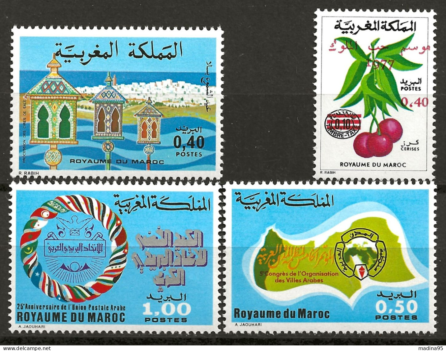 MAROC: *, N° YT  788 à 791, Suite, Ch., TB - Marokko (1956-...)