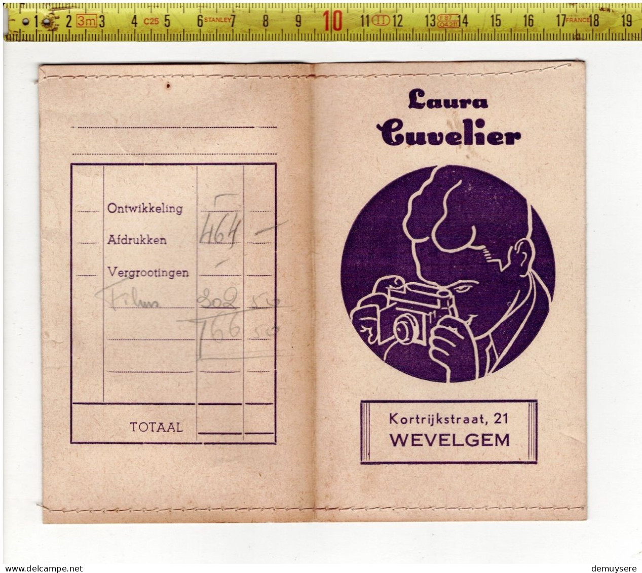 SOLDE 3263 - ZAKJE VOOR FOTOS - LAURA CUVELIER WEVELGEM - Zubehör & Material