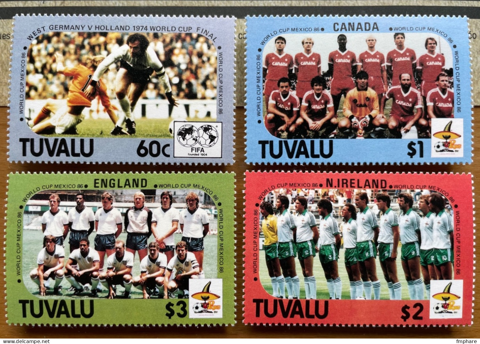 WM86 TUVALU 1986 Coupe Du Monde MEXICO Football Soccer NEUF** MNH - 1986 – Mexico