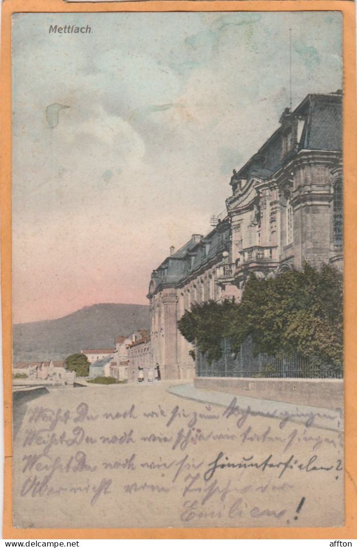 Mettlach Germany 1911 Postcard - Kreis Merzig-Wadern