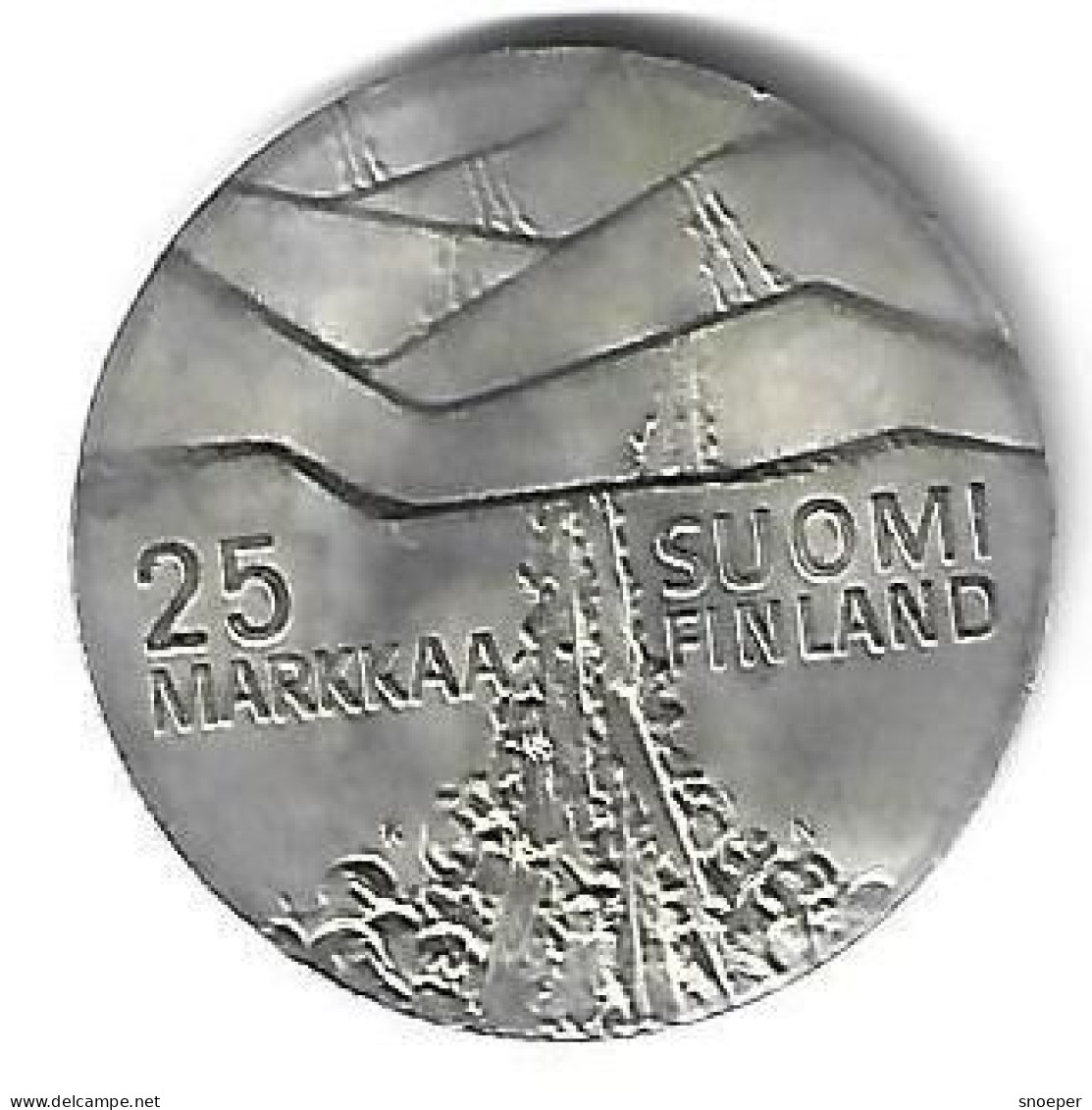 *finland 25 Markaa 1978  Km 56  Bu/ms65 - Finlandia