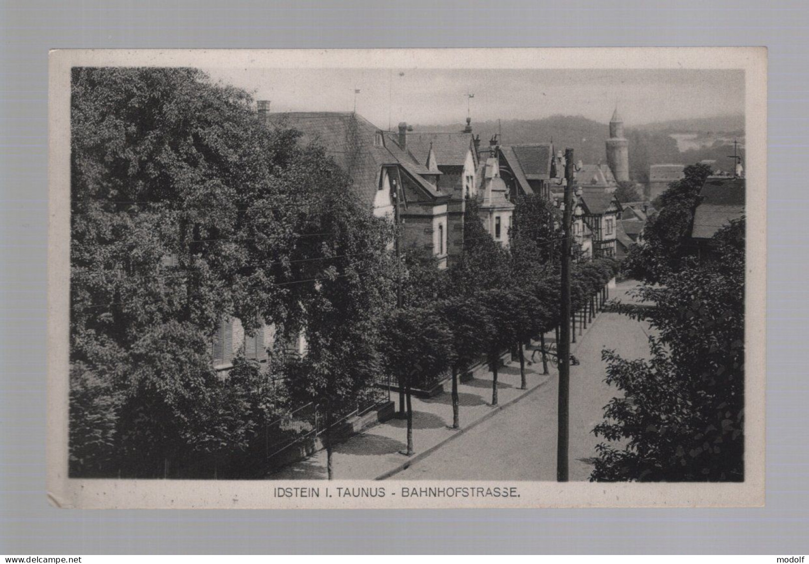 CPA - Allemagne - Idstein I. Taunus - Bahnhofstrasse - Non Circulée - Idstein