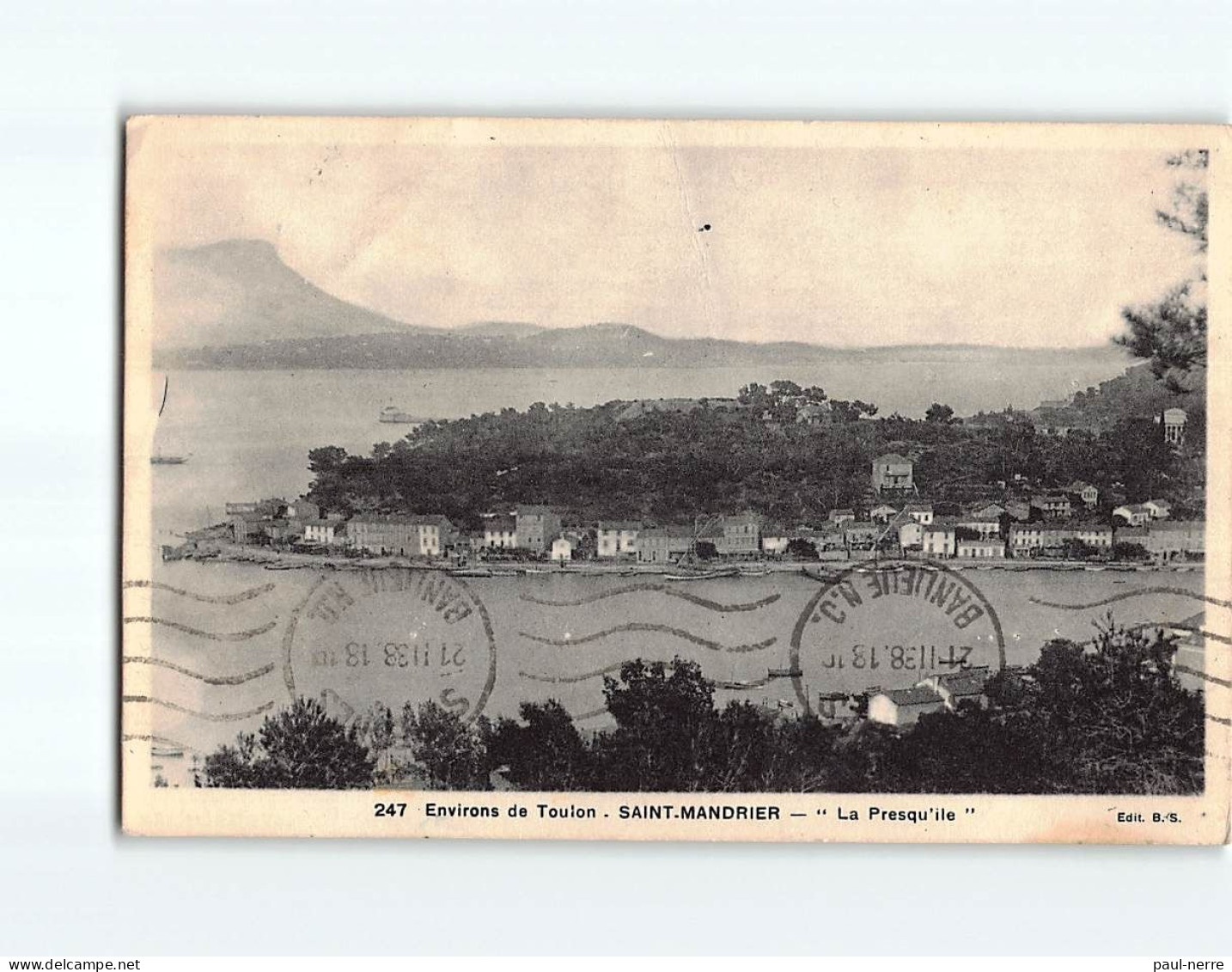 SAINT MANDRIER : "La Presqu'ile" - Très Bon état - Saint-Mandrier-sur-Mer