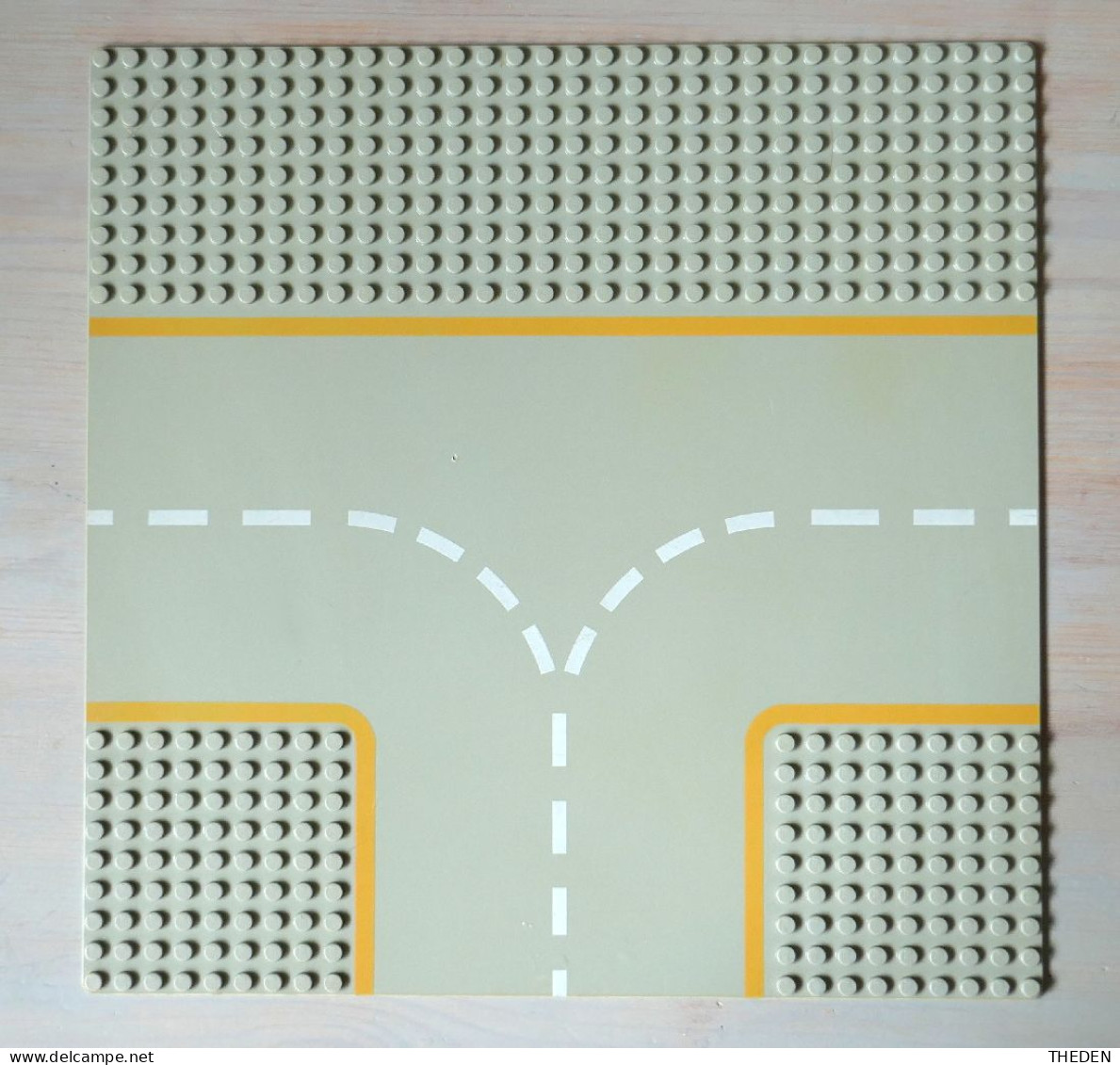 Lego Vintage - Plaque Route Virage Ancien Set Espace - Non Classés