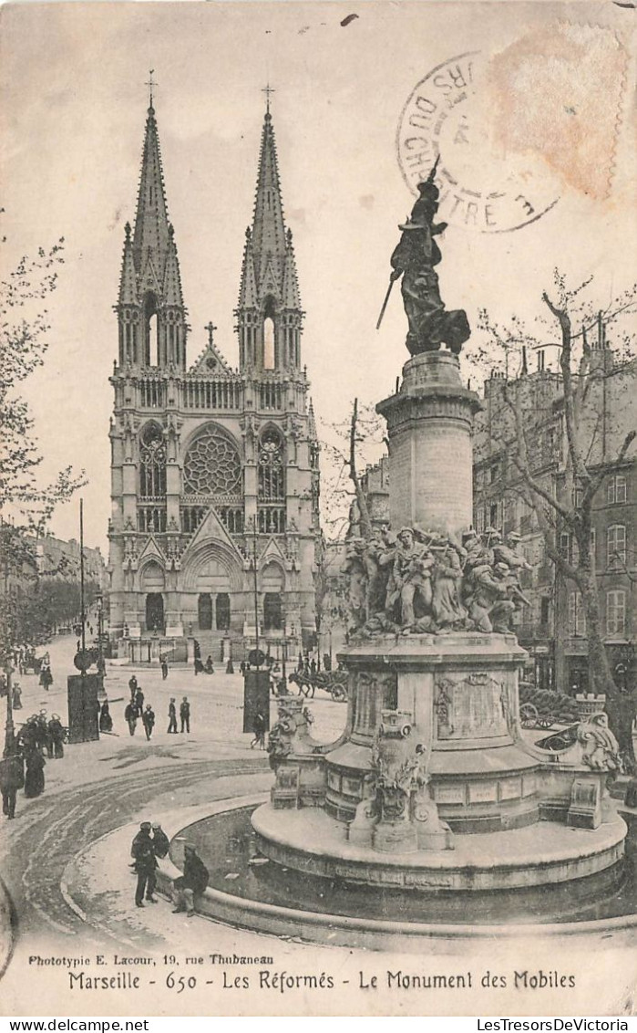 FRANCE - Marseille - Les Réformés - Le Monument Des Mobiles - Carte Postale Ancienne - Ohne Zuordnung