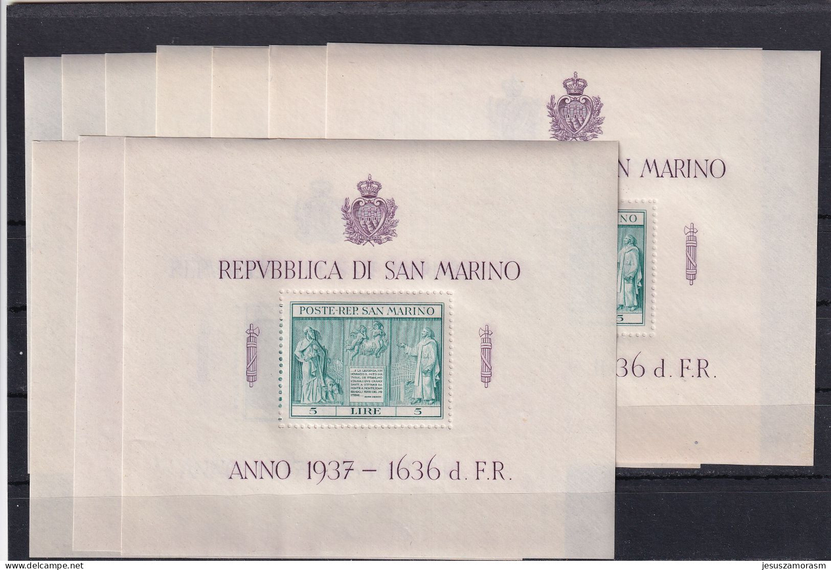 San Marino Hb 1 - 10 Hojas - Blocks & Sheetlets