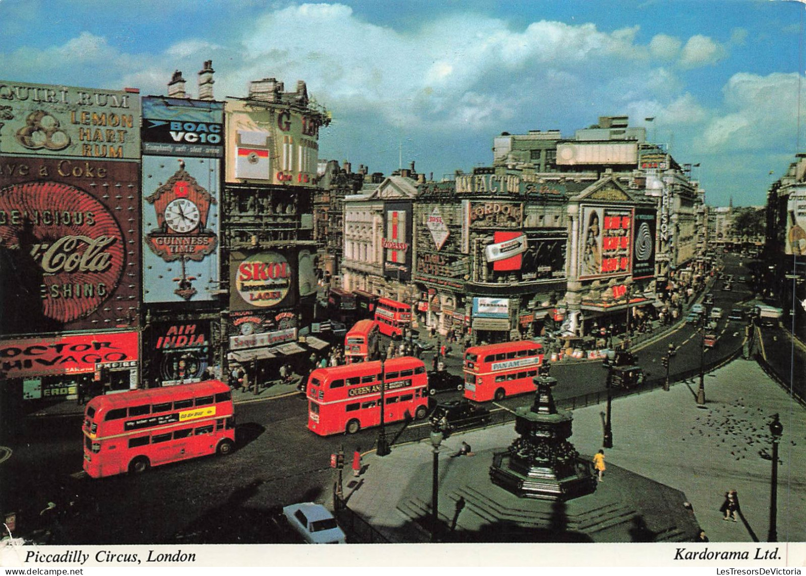 ROYAUME UNI - London - Picadilly Circus - Kardorama Ltd. - Colorisé - Carte Postale - Piccadilly Circus