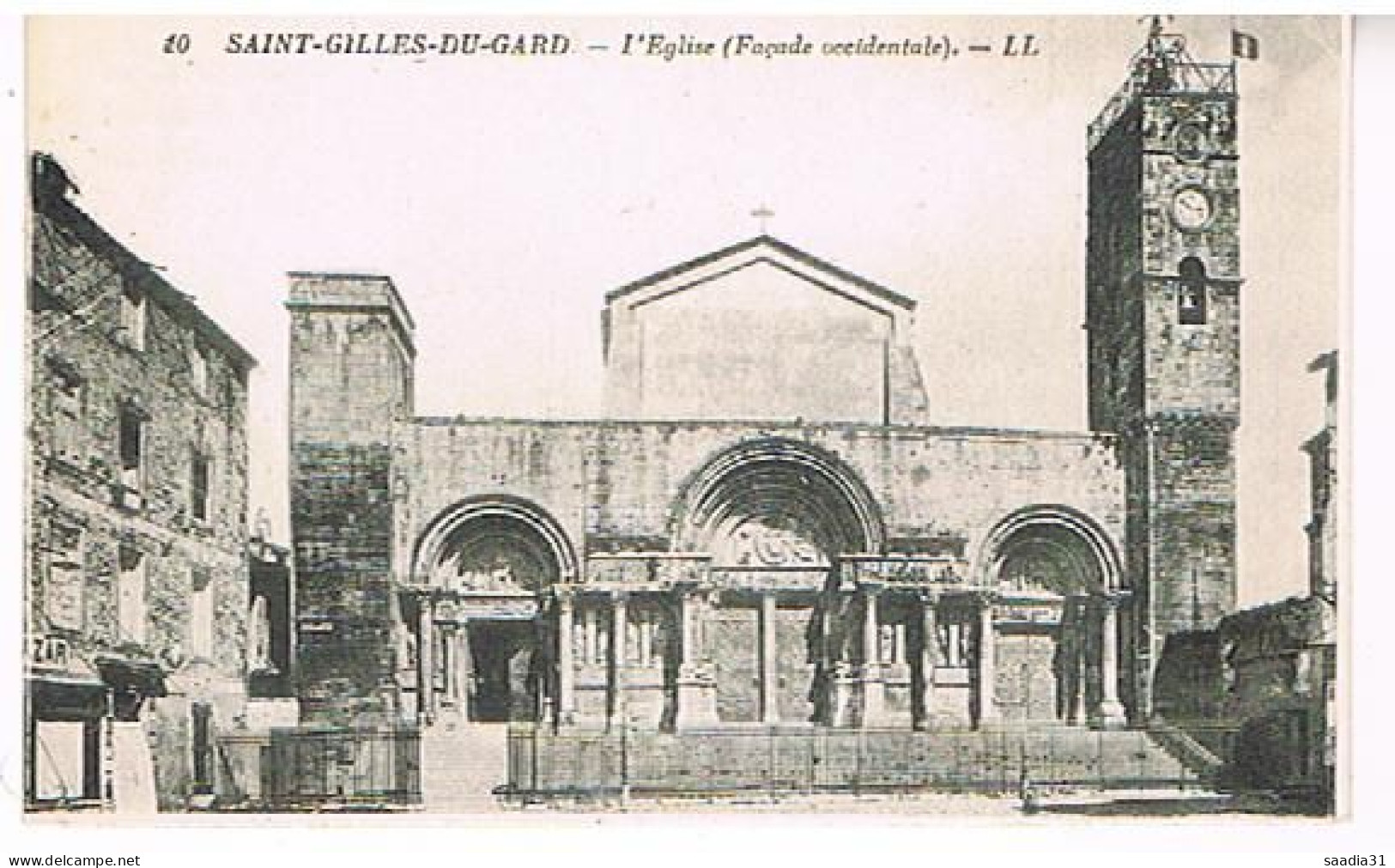 30   SAINT GILLES DU GARD  L EGLISE - Saint-Gilles