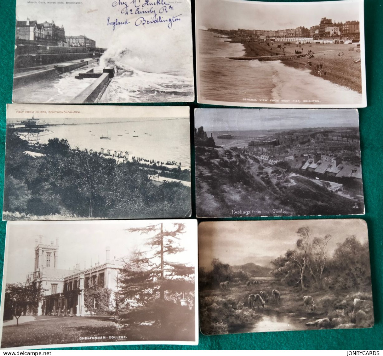 Dèstockage - Lot Of 22 United Kingdom Cities & Landscape Vintage Postcards # 36 - Colecciones Y Lotes