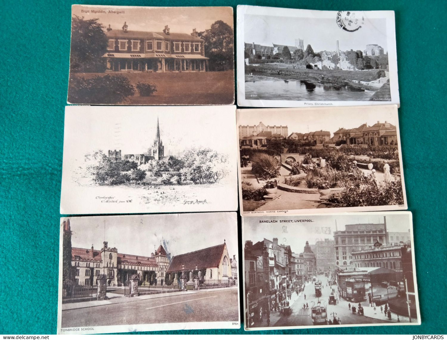 Dèstockage - Lot Of 22 United Kingdom Cities & Landscape Vintage Postcards # 36 - Colecciones Y Lotes