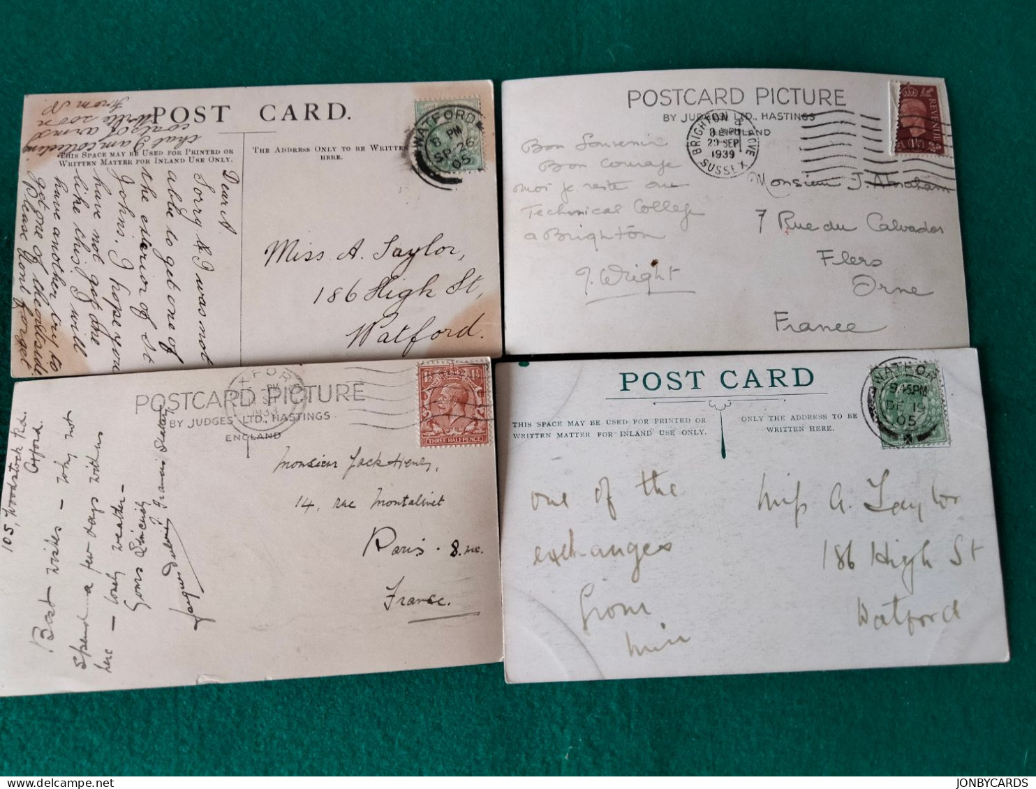 Dèstockage - Lot Of 22 United Kingdom Cities & Landscape Vintage Postcards # 36 - Collezioni E Lotti