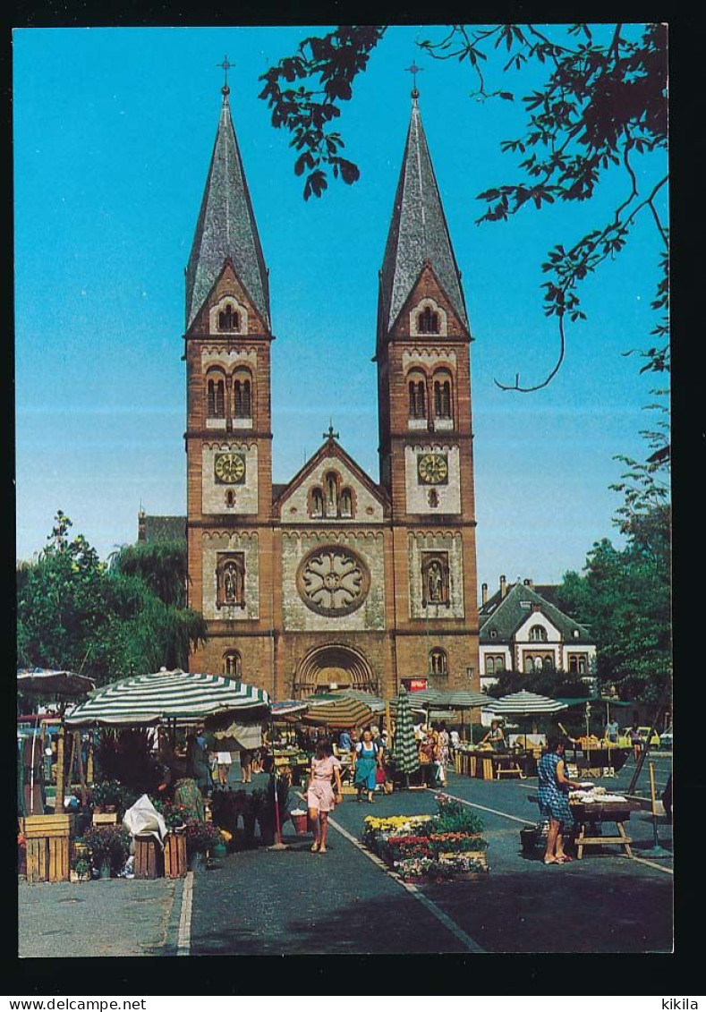 CPSM / CPM 10.5 X 15 Allemagne (69) Bade Wurtemberg HEIDELBERG Eglise Saint-Boniface - Heidelberg