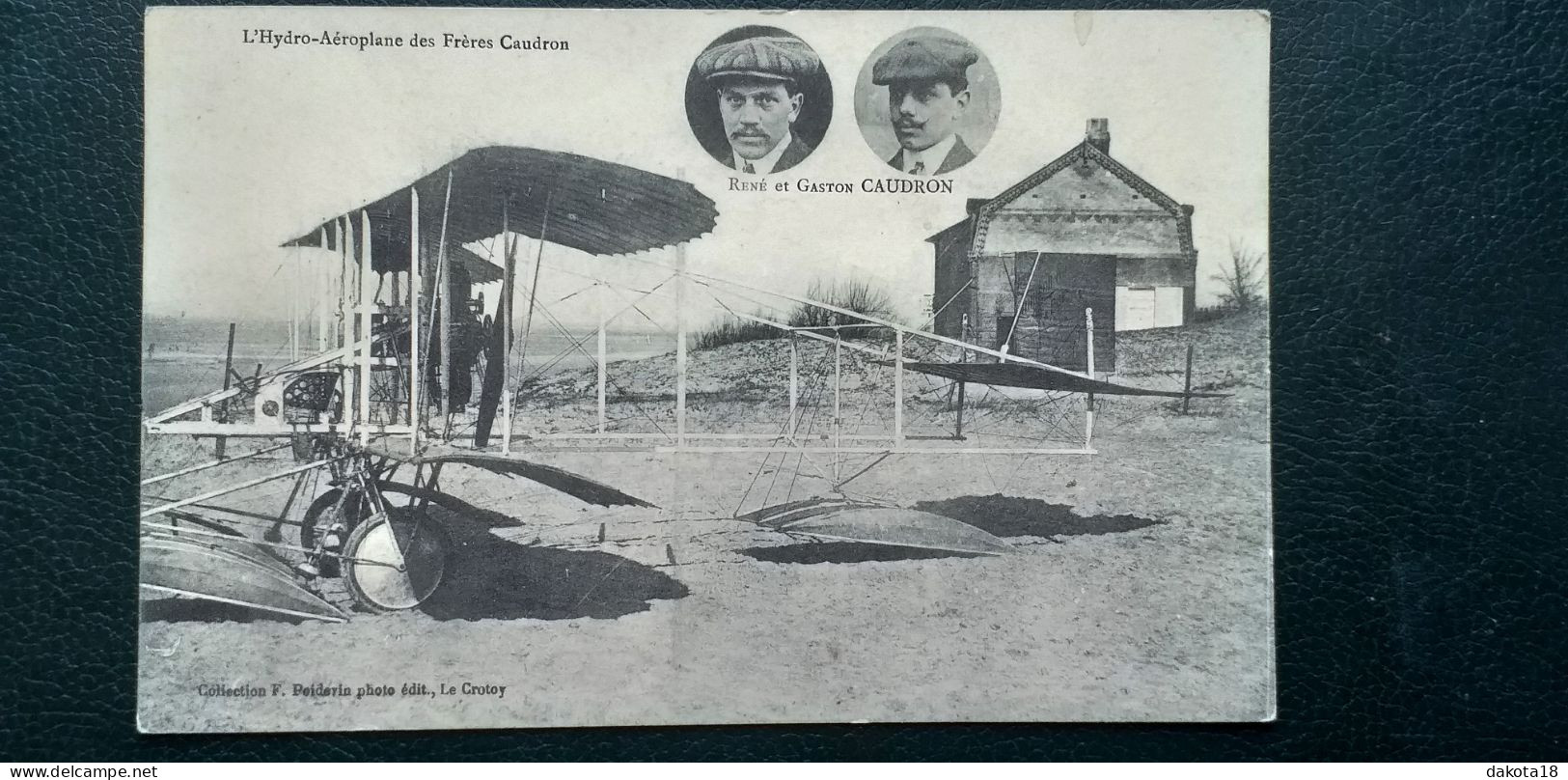 Aviation , L'hydro-aéroplane Des Frères Caudron.......vue Peu Courante - ....-1914: Voorlopers