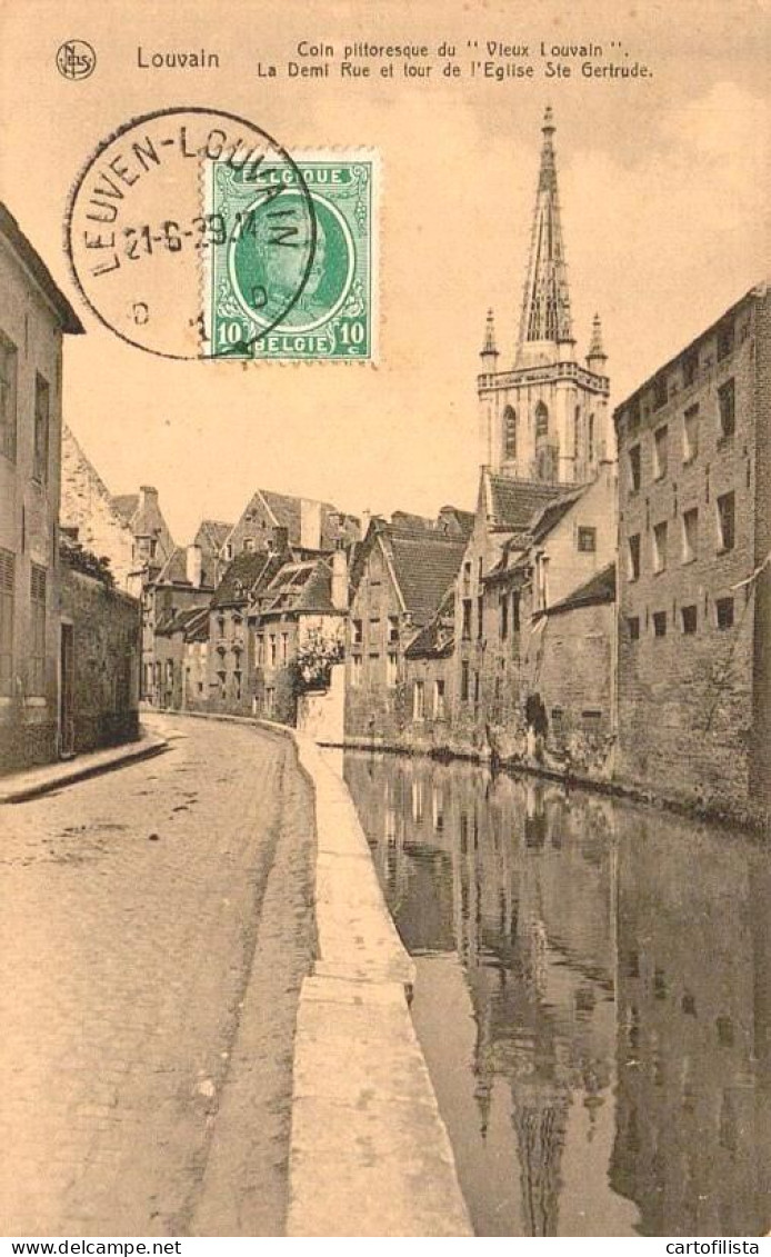 LOUVAIN - Coin Pittoresque Du "Vieux Louvain"  ( 2 Scans ) - Leuven