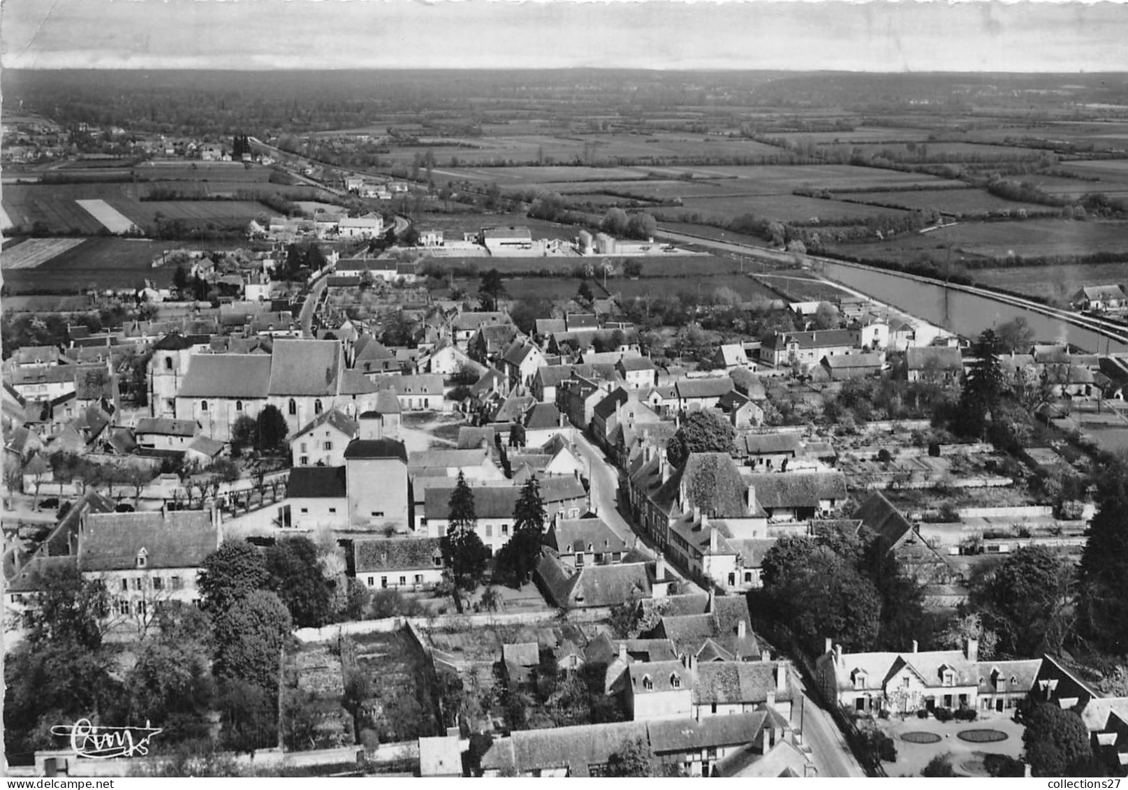 18-LERE- VUE PANORAMIQUE AERIENNE - Lere