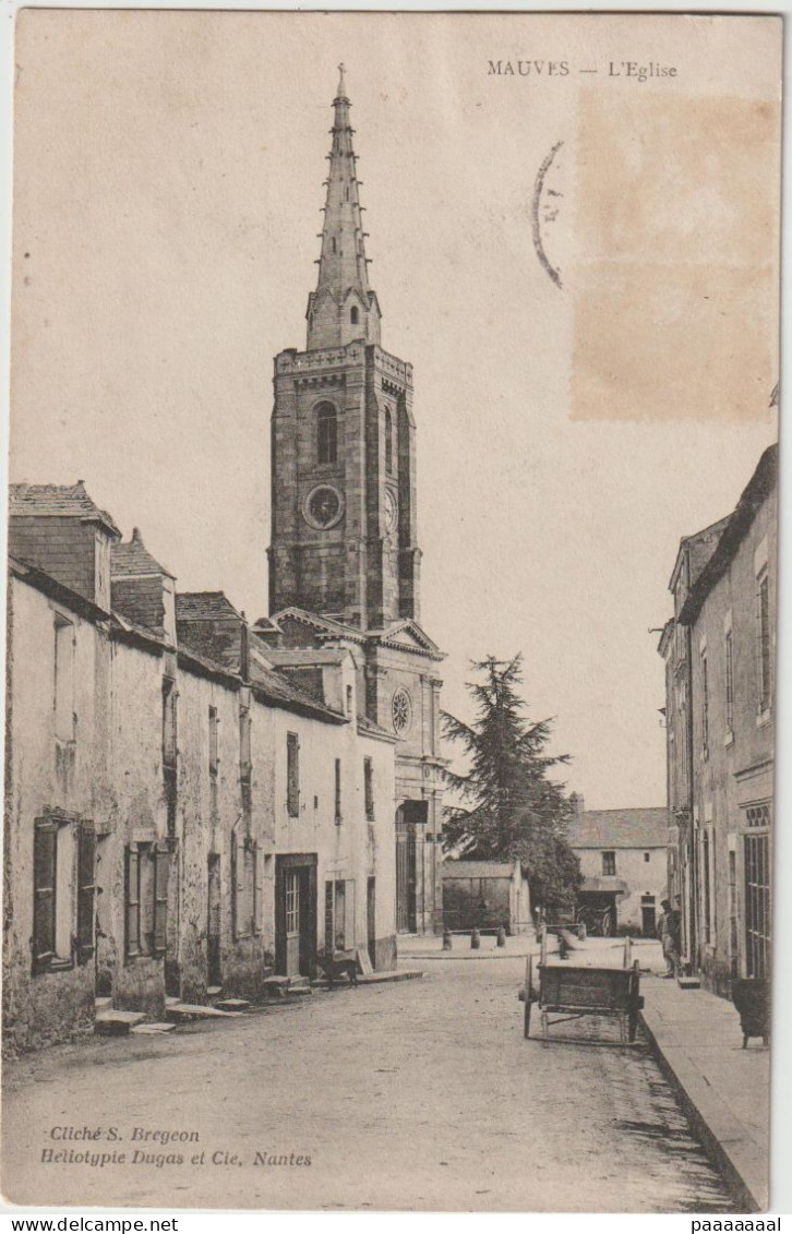 MAUVES  L EGLISE - Mauves-sur-Loire