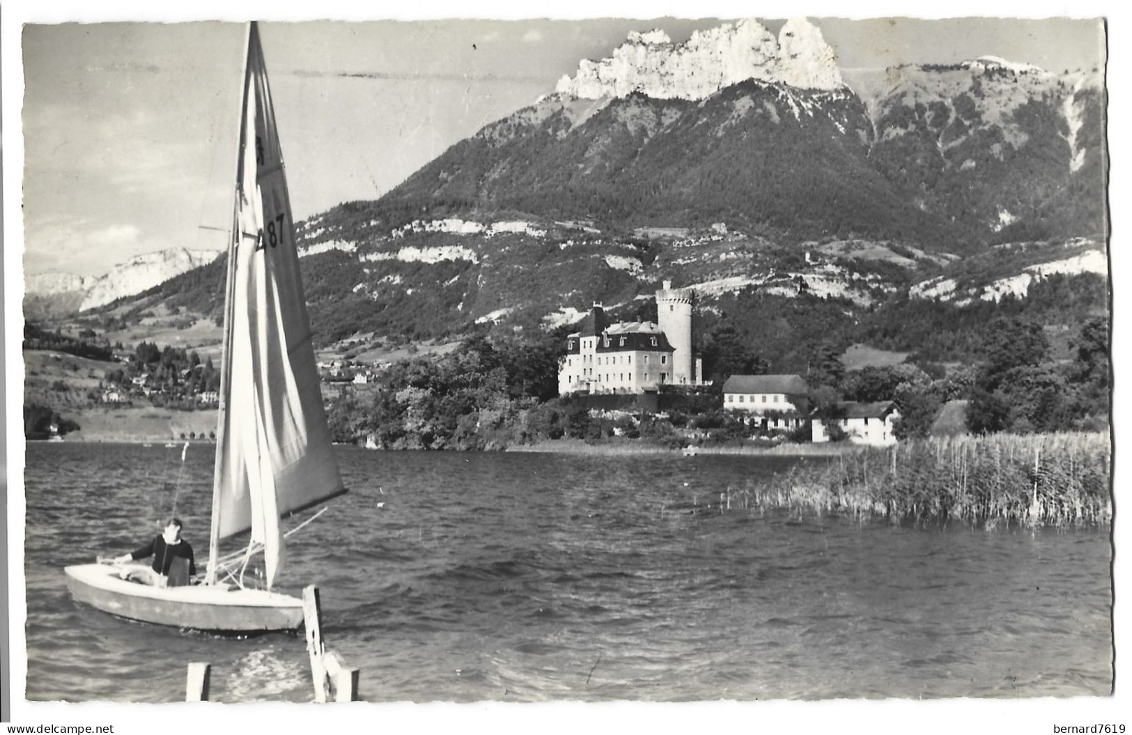 74 Duingt - Le Chateau -  Les Dents De Lanfon - Duingt