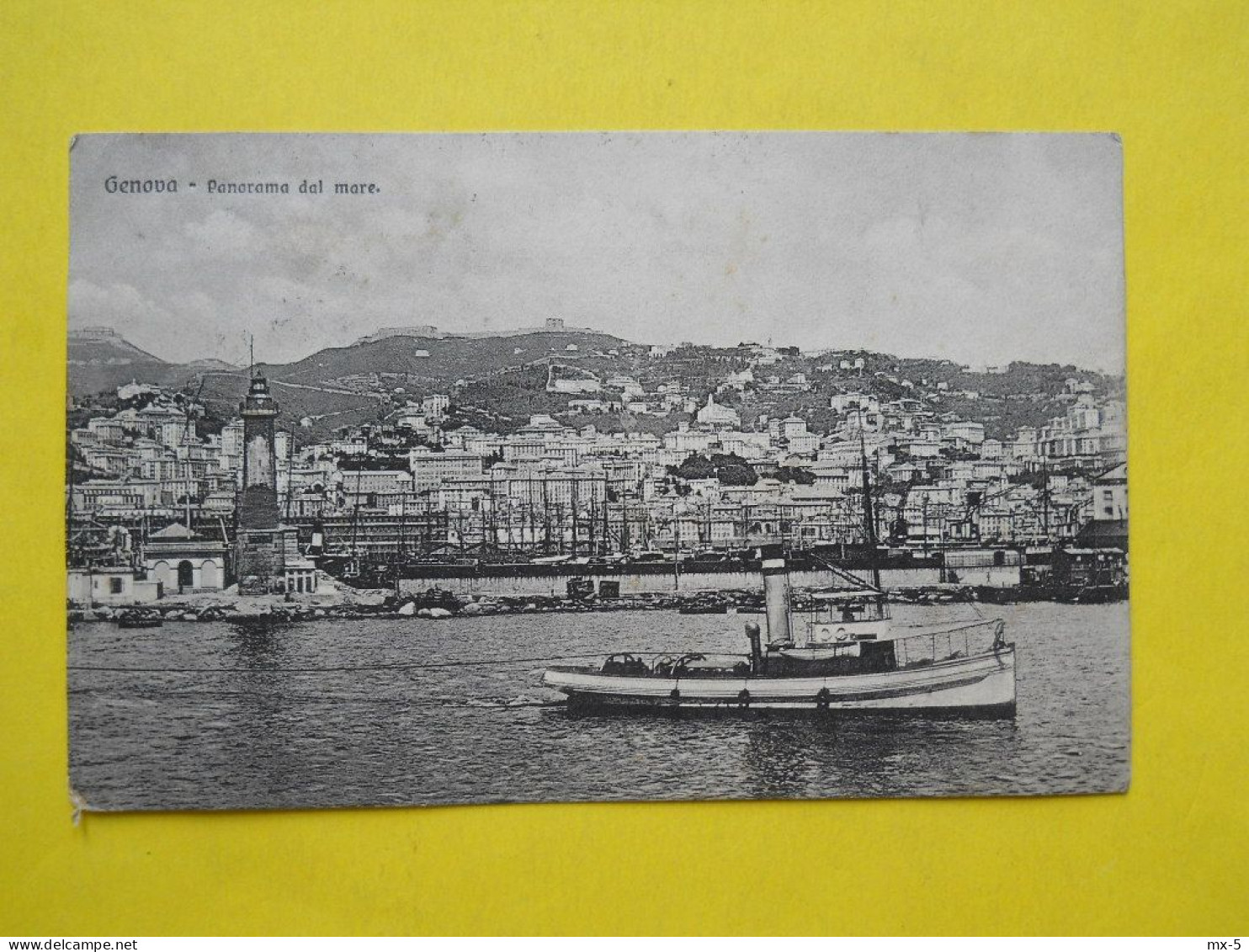 Genova , Bateau Vapeur - Genova (Genoa)