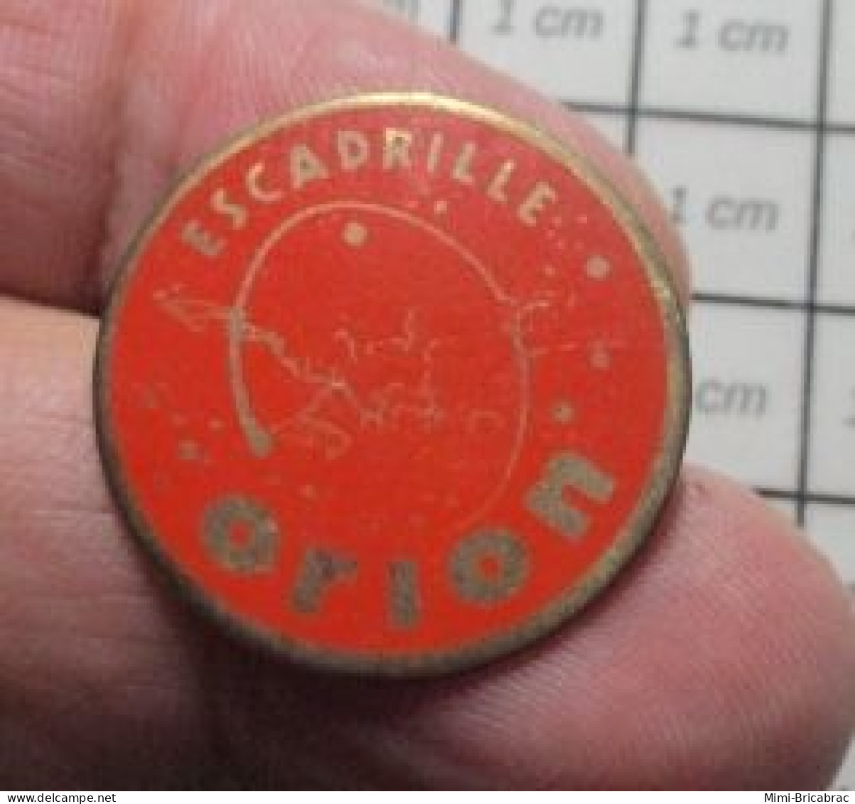 1210 Pin's Pins / Beau Et Rare : AVIONS / AVIATION ESCADRILLE ORION - Vliegtuigen