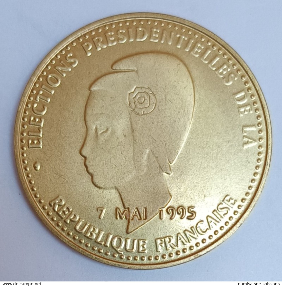 FRANCE - MÉDAILLE - JACQUES CHIRAC - PRESIDENT 1995 - SUP - Otros & Sin Clasificación