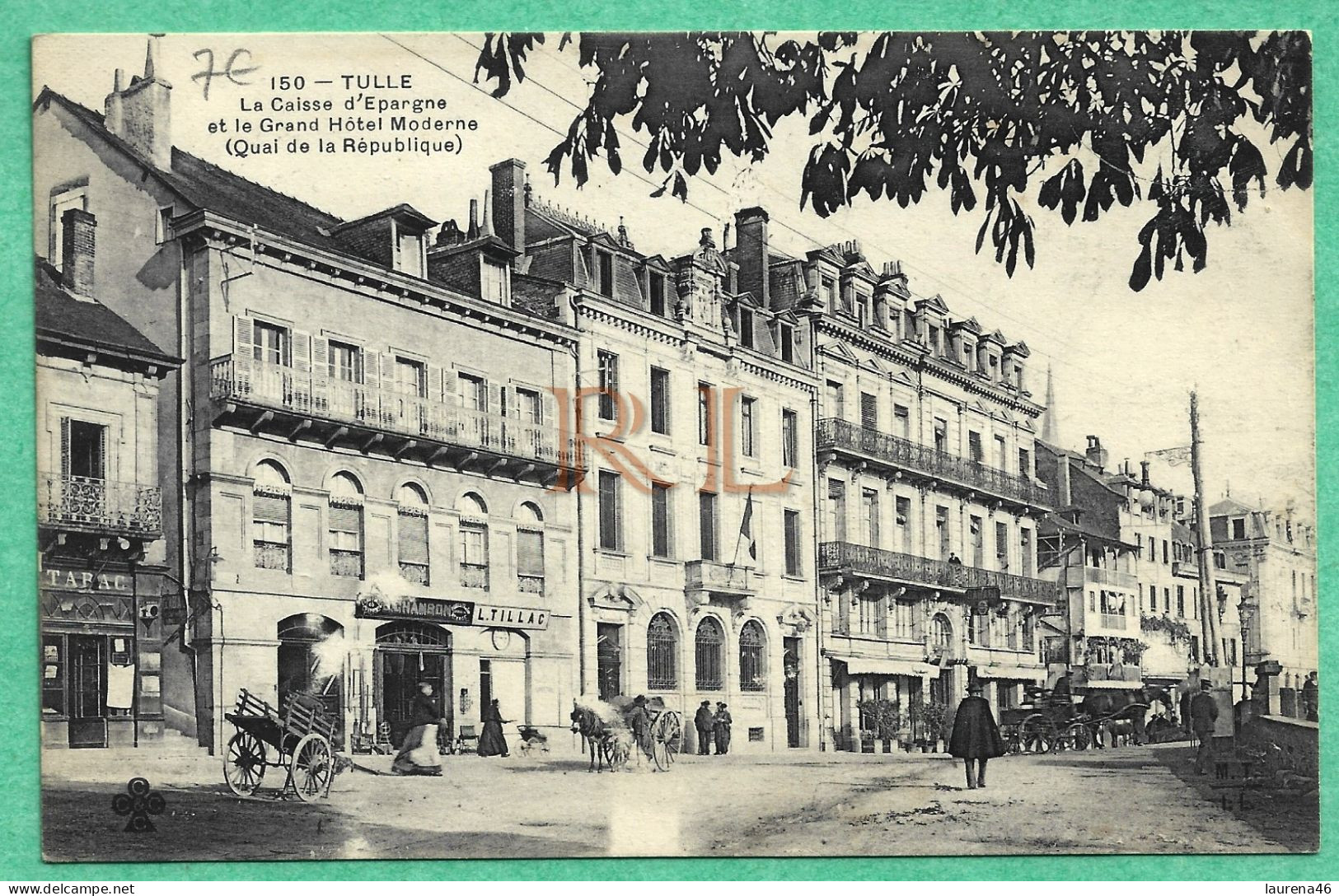 19 - Corrèze - Tulle - MTIL 150 - Caisse D'Epargne Et Hôtel Moderne - D563 - Tulle