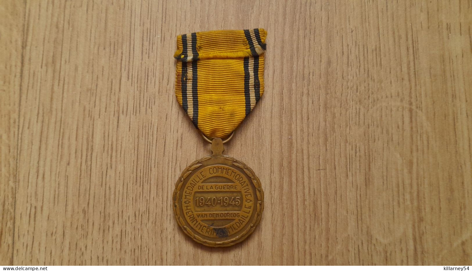 Médaille Belge 1940-1945 WW2 - België
