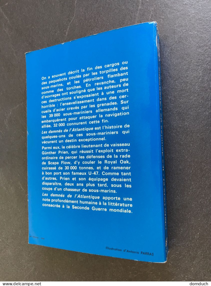 J’AI LU LEUR AVENTURE A 257    Les Damnés De L’Atlantique    Hans HARLIN 1971 Tbe - Storici