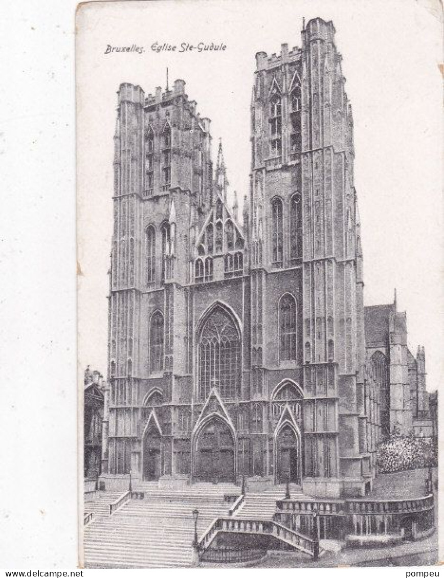 QT - BRUXELLES - Eglise Ste-Gadule  (neuf) - Monuments