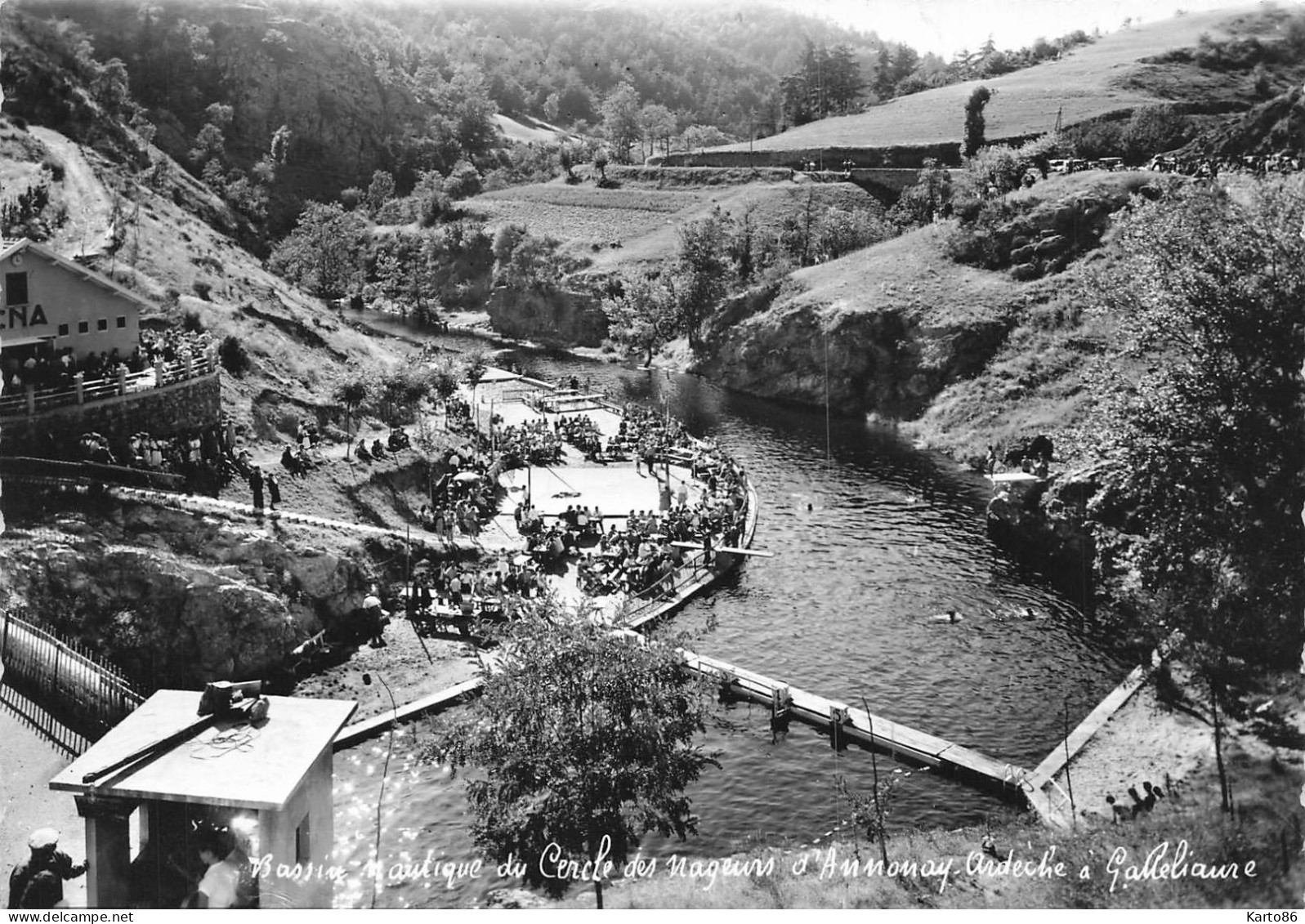 Galléliaure , Annonay * Bassin Nautique Du Centre De Nageurs * Dancing Baigneurs - Annonay