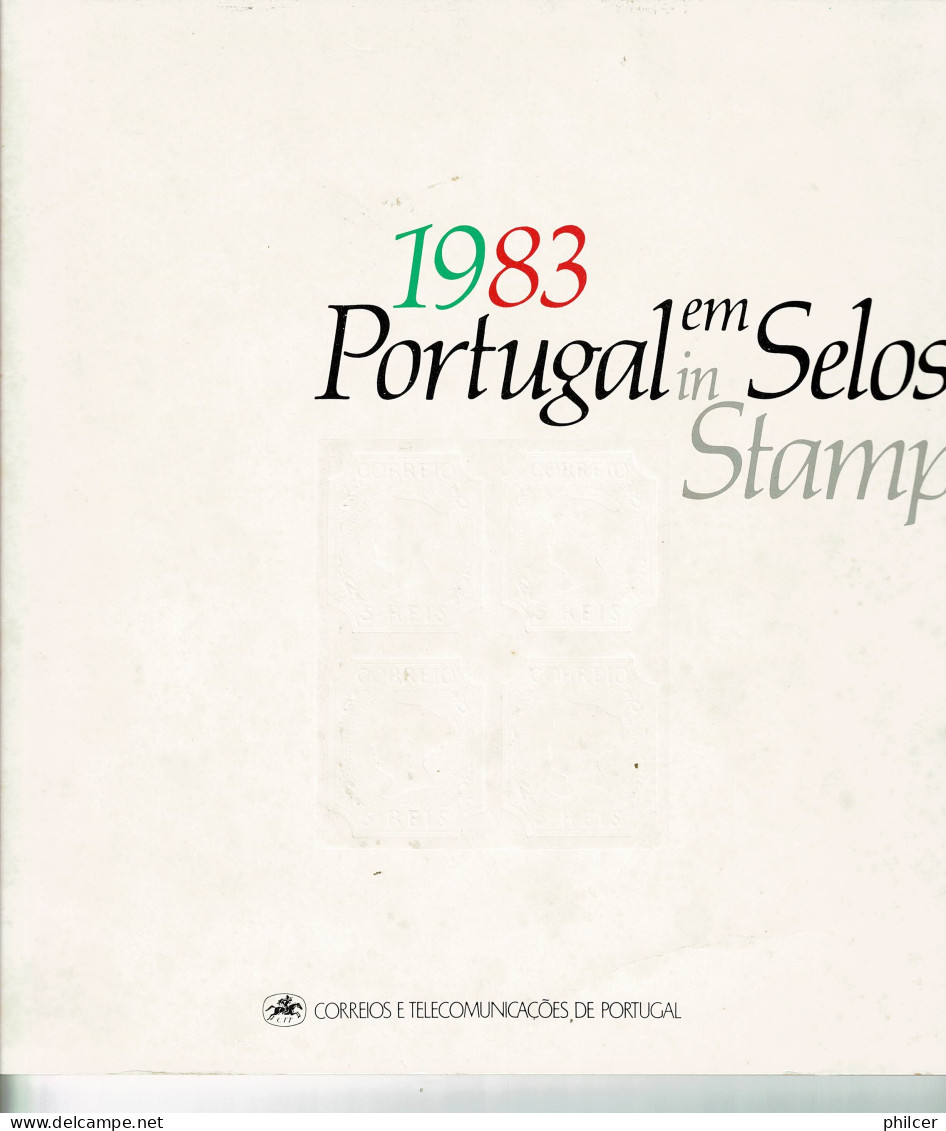 Portugal, 1983, Portugal Em Selos, Edição Sem Selos - Libro Del Año